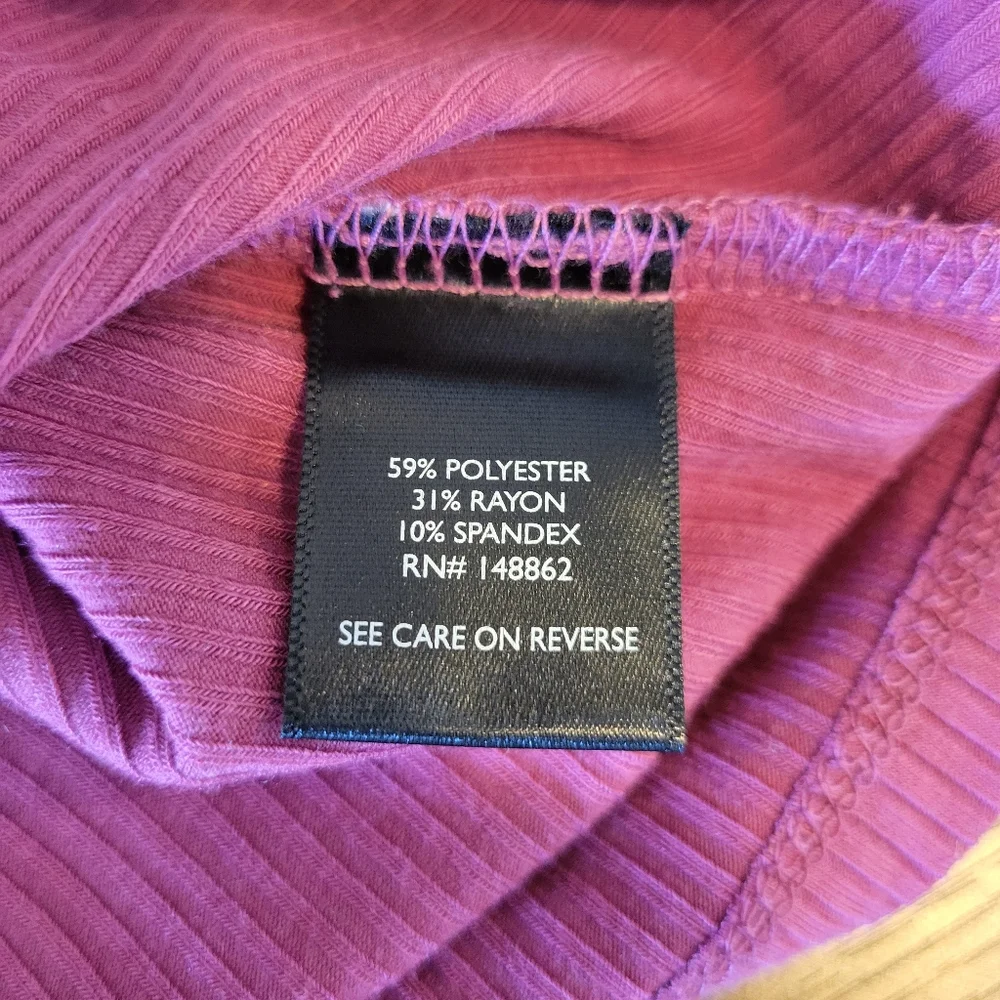 NWT Torrid Ribbed Color Block Henley - Picture 6 of 7